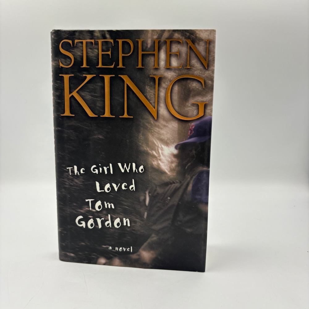 Stephen King Hardcover Book The Girl Who Loved Tom Gordon OS Black Good 1st Ed
